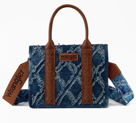 Wrangler Small Crossbody Canvas Tote